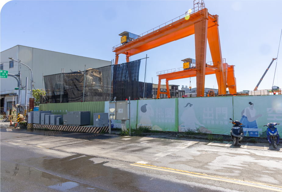 捷運綠線G03施工現況